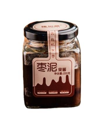 China Scented 100% Pure Natural Red Jujube Paste Jam Dietary Supplement Jujube Paste Used For Cake Bread Organic Food Foodstuffs for sale