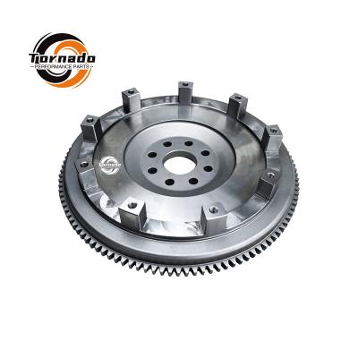 China To yota 2JZ GTE Supra Tornado To yota 2JZ GTE Supra 200MM steel racing parts flywheel for sale