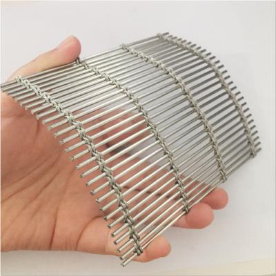 China Flexible Plain Weave Stainless Steel 316 Cable Wire Mesh Screen For Indoor Decoration for sale