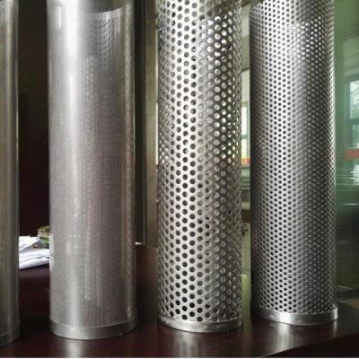 China Perforated filter metal mesh filter wire/hot sale mesh strainer filter/porous mesh filter for sale