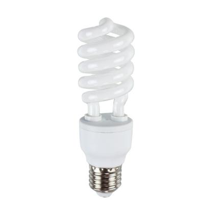 China Indoor Lighting Half Spiral Save Energy Saving Light Bulbs Lamp T4 12W 6400K for sale