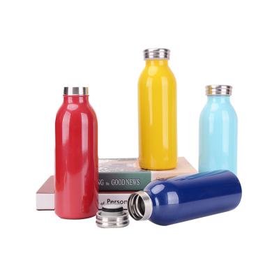 China Delicate Appearance Reasonable Price Sustainable Vacuum Black Steel Sports Bottle for sale