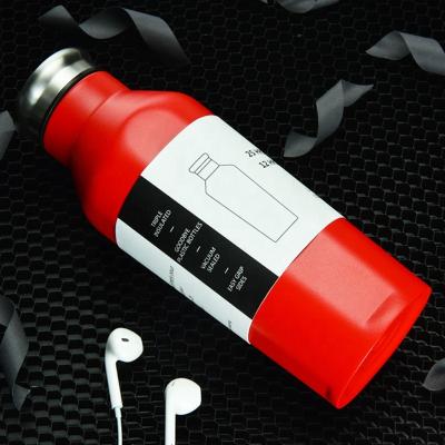 China Cheap Custom Stainless Steel Viable Hot Sale Single Wall Water Bottle for sale