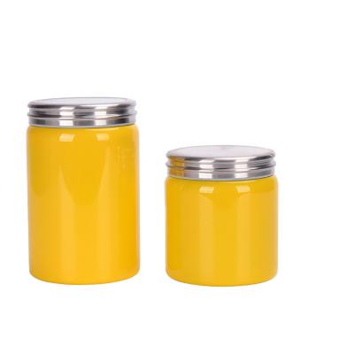 China New Modern Design 201 Stainless Steel Container Food Bottle Viable Jars For Water for sale