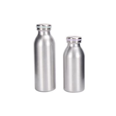 China New OEM Promotional Vacuum Bargain Price Single Wall Steel Water Bottle PORTABLE Type for sale