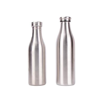 China New Type Stainless Steel Sale Sustainable Well Single Wall Water Bottle for sale