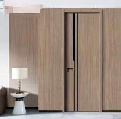 China sound insulation french modern style interior door suitable for bedroom bamboo wood door for sale