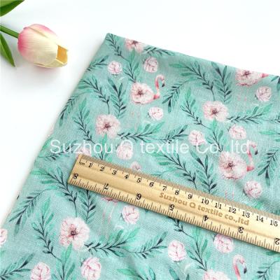 China Anti Pill No MOQ Printed Double Layers Woven 100% Cotton Gauze Ply Fabric for sale