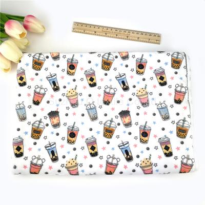 China Wrinkle resistant hot sale high quality digital printed minky fabric for blanket for sale