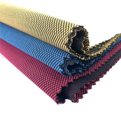 China European Wholesale Wrinkle Resistant 100% Recycled Polyester Stretch Jacquard Mesh Knitting Fabric For Shoes for sale