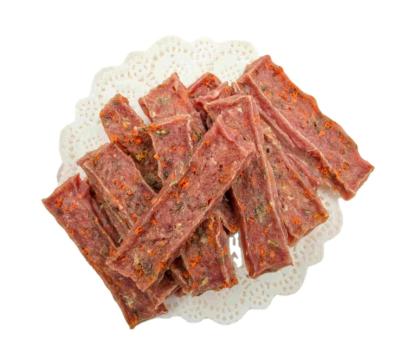 China Viable Short Slices of Duck and Vegetables Forming Reward Snack for Dog Snack Pet Dental Snack for sale