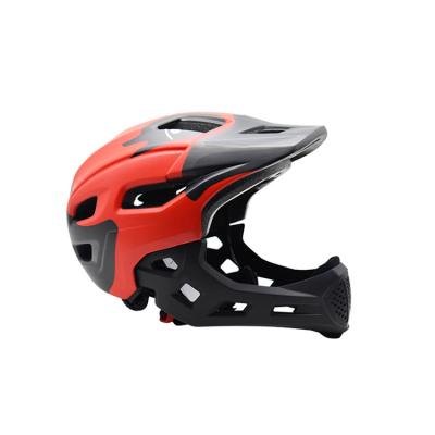 China Wholesale New Trend Compounds Kids Riding Clown Pattern Red Kids Bicycle Helmet for sale