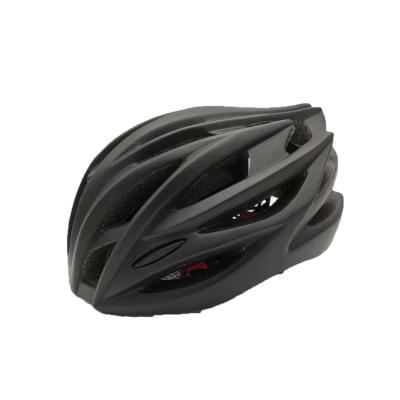 China Aero Compounds KX045 Factory Bicycle Accessories Matte Black Adult Road Bike Helmet for sale