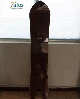 China TALOS High Quality Custom One Piece Launching Tail Snowboard Launching Wooden Cue for sale