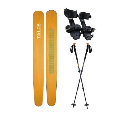 China Wholesale High Quality Adult Winter Outdoor Sports Winter 120 Snowboard Ski Boots Climbing Skin Stage White Snowboards for sale