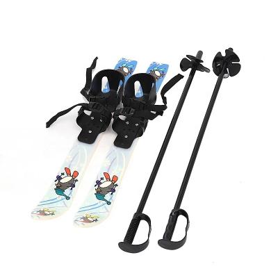 China New 66cm ABS+HDPE Ski Pole Kids Toy Snowboard For Winter Sports for sale