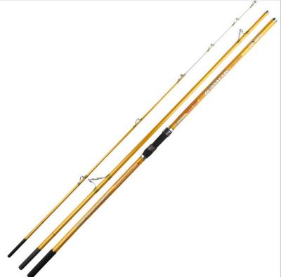 China Carbon 14 Graphite Surf Cast Rod 3 Section Surf Rod Carbon Fishing Rod for sale