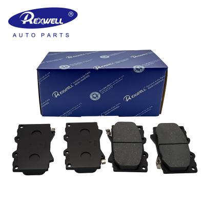 China Auto Spare Parts Car Ceramic Semi-Metal Front Disc Brake Pads 04465-YZZF6 For LAND CRUISER HILUX Pickup 4x4 2001-2005 04465YZZF6 for sale