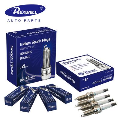 China German Japan Car Original Dual Iridium Platinum Nickel Universal Spark Plug For Mercedes-Benz Toyota Nissan IXEH22TT 22401-EW61C for sale