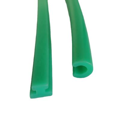 China Safety Plastic Protective Wear Resistant C Support Extrusion Profiles Uhmwpe Profiles for sale