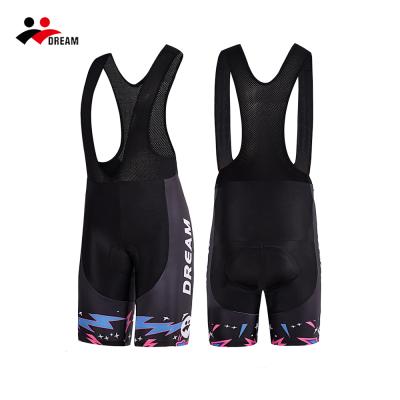 China 2020 fashionable popular lycra tight compression fit bib shorts antibacterial mtb cycling shorts for sale