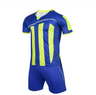 China Custom sets soccer uniforms, soccer kits and soccer training suit, soccer jersey and soccer shorts for sale