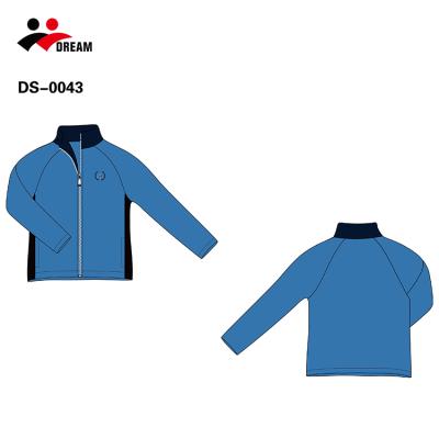 China Sustainable Wholesale Clothing Manufactures Solid Fleece Jacket Mens Full Zip for sale