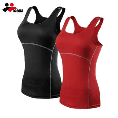 China Women's Breathable Custom Tank Top Sportswear Bodybuilding Fitness Shirt for sale