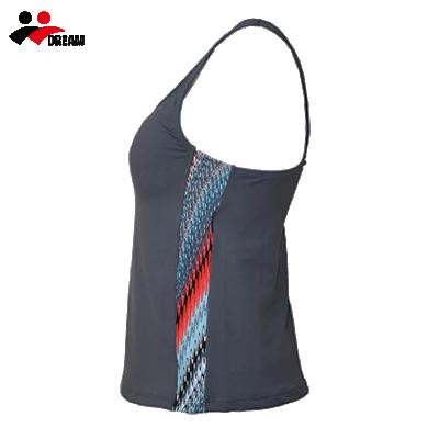 China Custom Women's Tank Top Sportswear Bodybuilding Vest Fitness Shirt Quick Dry Breathable Women's Breathable Vest for sale