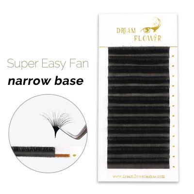 China Eyelash fan super soft and very light matte /soft matte easy fan extension narrow base for sale