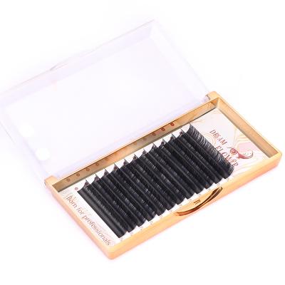 China Matte private /soft classic lashes individual handmade eyelash extension custom made lash pack to lash bar for sale