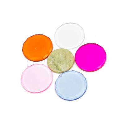 China Eyelash Extension traning Wholesale Colorful Eyelash Extension Around Eye Lash Glue Stand Holder Jade Stone Glue Lashes Adhesive Palette View for sale