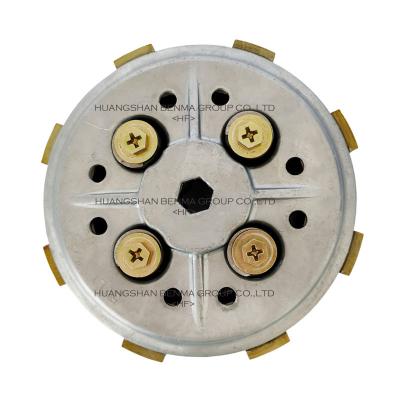 Cina HF origional YBR125 clutch center,Clutch assembly for racing 5 pcs clutch plates with super quality in vendita