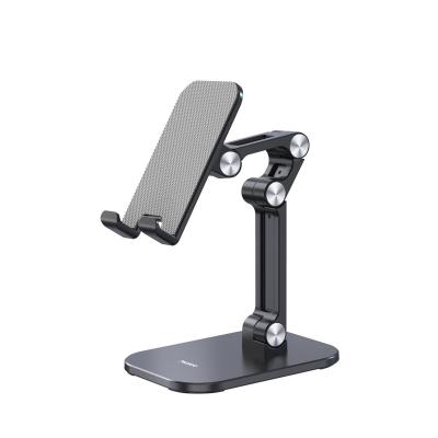 China 2020 Foldable Adjustable Metal Tablet Holder Table Desk Cell Extend Support Desktop Cell Phone Holder Stand For iPhone iPad Adjustable for sale