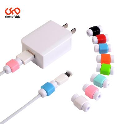 China Earphone Player MP3/MP4 Charger Cable Winder Case Saver 8 Pin Data Line Protector Cord for sale