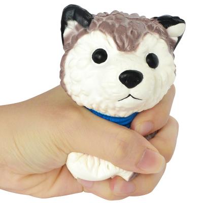 China Game&Decomrission 2018 Slow Rising Funny Siberian Husky Squishies Stress Relief Toy Jumbo Squishy Cute Dog Dog Toys for sale