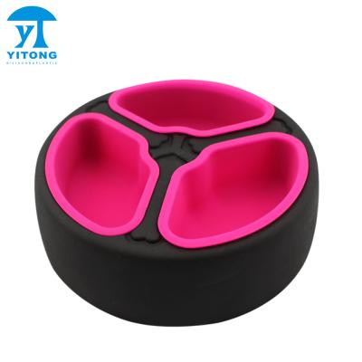 China Eco - Friendly Silicone Pet Bowls And Feeders Pet Food Water Bowls for sale