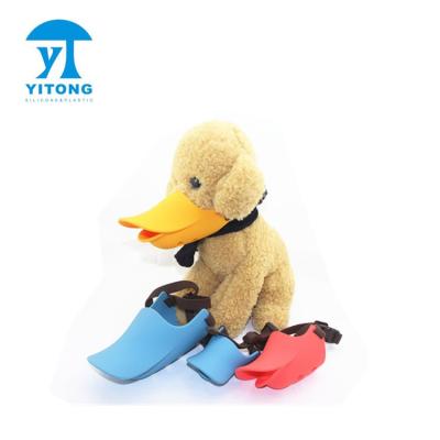 China Viable Silicone Safety Accessories Dog Cover Adjustable Soft Prevention Dog Mouth Cover for sale