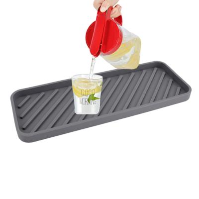 China Sustainable Kitchen Sink Cart Organizer With Drain Pan For Sponge Scrubbers Soap Kitchen Bathroom for sale