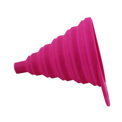 China Sustainable Kitchen Supplies Cheap Wholesale Kitchen Silicone Quality Guarantee Large Collapsible Funnel for sale