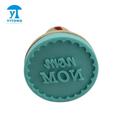 China Disposable Custom Design DIY Silicone Cookie Stamps Fondant Cake Mold Silicone Cookie Stamp Wholesale for sale