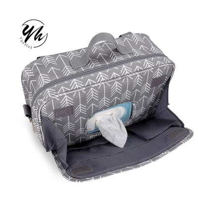 China Luxury Anti-theft Maternity Baby Folding Travel Carry Bags Baby Diaper Walker Tote Mommy Diaper Bag Backpack for sale