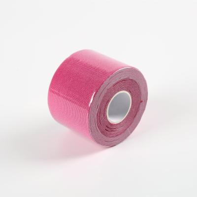 China Breathable Kinesiology Tape Increase Circulation Improve Sports Cotton Outdoor Pink Reflective Kinesiology Tape for sale