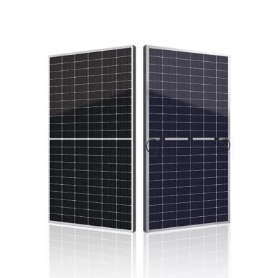 China Solar Power System Hjt Solar Panel 24% Efficiency Hjt Stack 650w 660w 670w 680w 690w 700w Bifacial Offset Solar Panels for sale