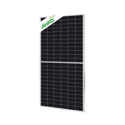 China Jinkosolar 580W Solar Power System 585W 580W 600W 610W Monofacial Warm Bifacial Solar Panel 580W Panels Half Watts Cut for sale