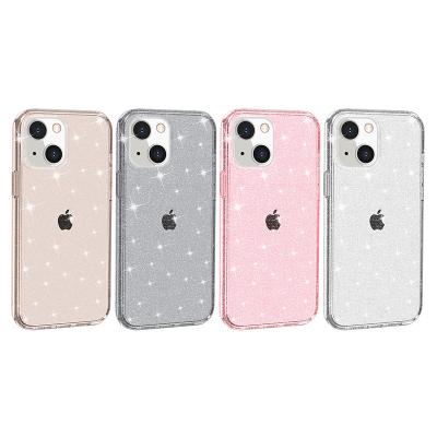 China Shockproof Transparent PC Case For iPhone 13 Pro Max 12 Pro Max Phone Case for sale