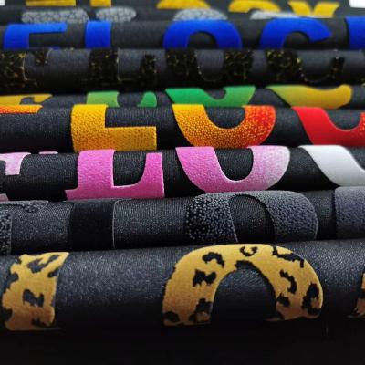 China Sustainable OEM Custom Flocking Print Chenille Embroidery 100% Cotton T-Shirt For Men And Women for sale