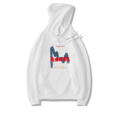 China Anti-wrinkle men's hoodies spot women's hoodie new Kanye graffiti letter printing plus thick velor men and women hot sale hoodie for sale