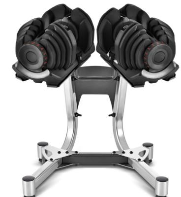 China Universal Cheap Dumbbell Sets Gym Rubber Home Wholesale Custom Sports Fitness Adjustable Dumbbell Rack for sale