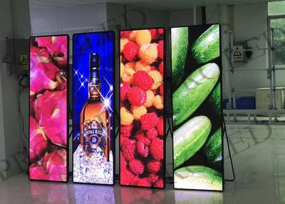 China Shop Poster Totem LED Display Black Outer Frame For Commodity Demonstration for sale